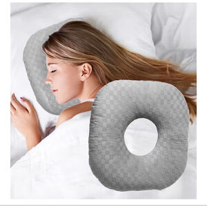 NEW Ear Piercing Pillow Side Sleepers Ear Hole CNH Ear Pain